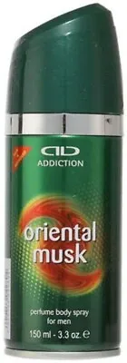 Addiction Deodorant Bodyspray Oriental Musk 150ml • £8.15