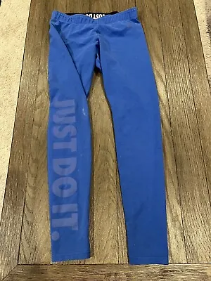 Mens Nike Vintage Jock Spandex Cotton Tights Compression Pants Blue  M • $21