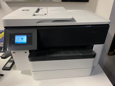 $133 • Buy HP Printer Scanner Copier - Office Jet Pro 7740 - Hardly Used