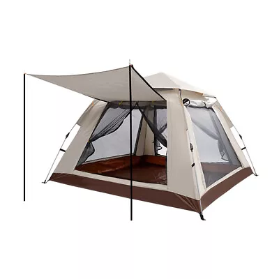 3 - 8 Person Automatic Pop Up Camping Tent Family Outdoor Hiking Shelter L B0D9 • £35.99