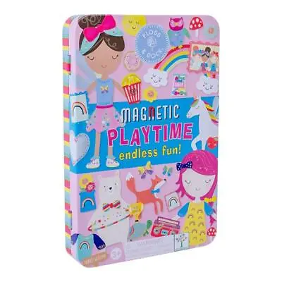 Floss & Rock Magnetic Playtime Games Play Kids Eco Craft Fun Scenes Set Rainbow • £12.99