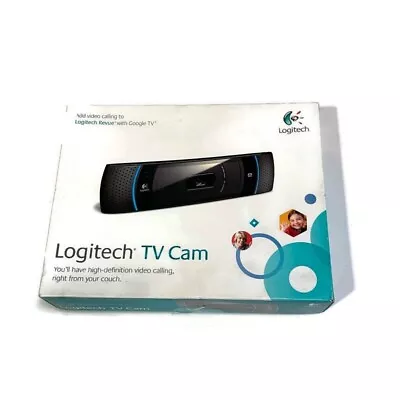 Logitech V-U0022 720 Widescreen Video Calls Stream TV Cam HD Webcam SEE DESC • $17.09