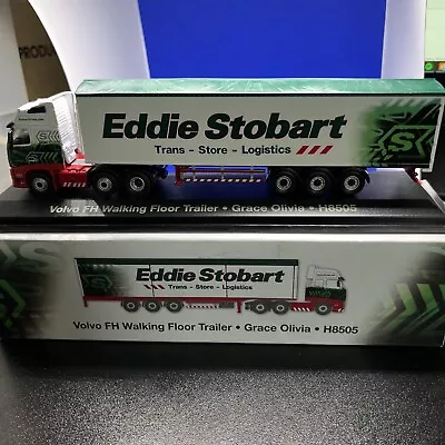 Eddie Stobart Volvo Fh Walking Floor Trailer Grace Olivia H8505.  Atlas Editions • $7.45