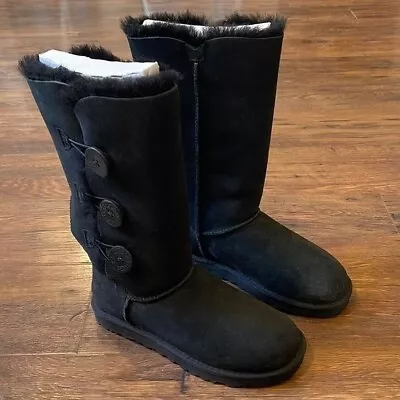 UGG Classic Bailey Button Triplet Boot Size 6 - New With Defect • $55