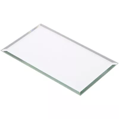 Plymor Rectangle 3mm Beveled Glass Mirror 3 Inch X 5 Inch (Pack Of 3) • $8.16