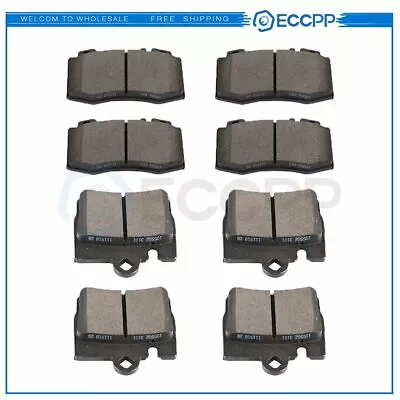 Front Rear Ceramic Brake Pads For Mercedes-Benz CL500 CL55 AMG S430 S55 AMG S600 • $45.75