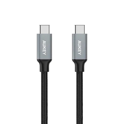 $33 • Buy Aukey 1M Impulse Series Braided Cable USB-C To USB Type C For Samsung Note8/S9