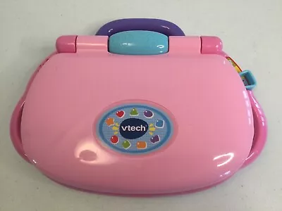 V-TECH Brilliant Baby Pink Laptop Developmental Learning Toy. Excellent Cond. • $19.99