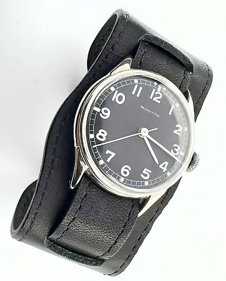 Marconi For Rolex 1940’s WW2 ATP Gents Military Vintage Watch 34mm Serviced • $2178.93