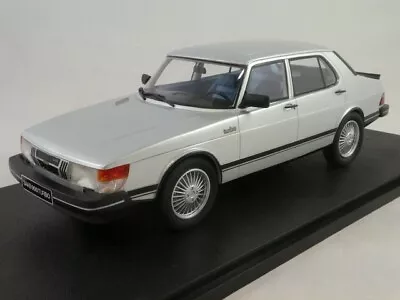 Cult Scale Saab 900 Turbo 4 Door Silver Metallic 1981 1/18 CML099-1 • $197.14