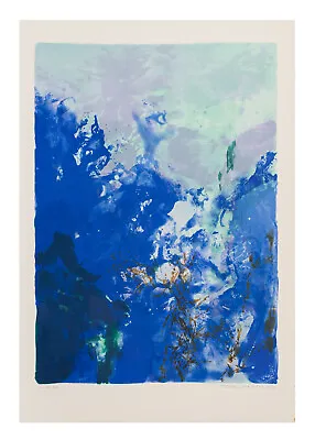 $10481.63 • Buy Zao Wou-Ki, Lithograph, Signed And Numbered.