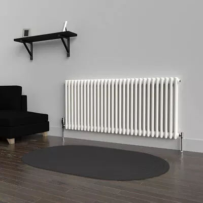 Horizontal White Column Radiator • £115