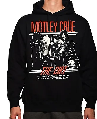 Motley Crue The Dirt HOODIES BLACK MEN's SIZES • $27.99