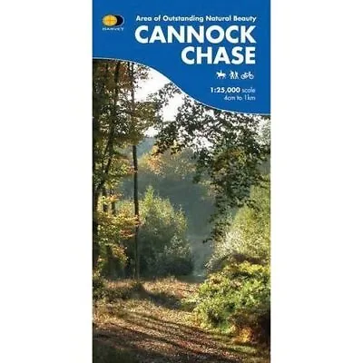 Cannock Chase - Paperback NEW Maps Harvey 1 May 2007 • £11.02