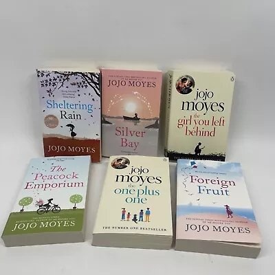 6 Jojo Moyes Silver Bay One Plus One Sheltering Rain Foreign Fruit Peacock Books • $50