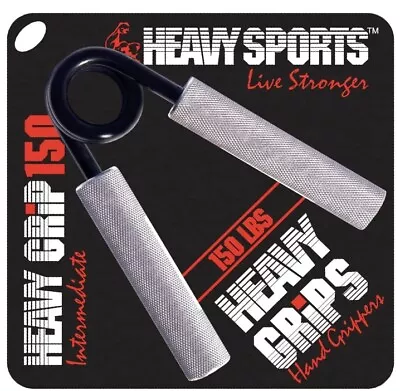 Heavy Grips Hand Grippers - Resistance 100 To 350 Lbs. Choose Strength • $14.99