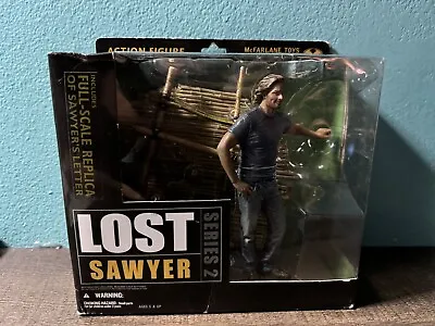 LOST Sawyer Series 2 Action Figure McFarlane Toys Josh Holloway 2007 Sealed • $49.99