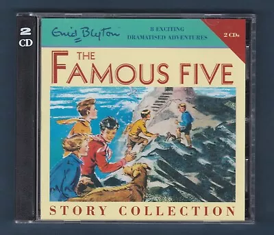 The Famous Five Short Story Collection - 8 ADVENTURES : 2 CD - AS NEW - UNPLAYED • £25.79