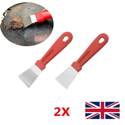 2 Pack Oven Cleaning Scraper Stoves Induction Hob Multi-Kitchen Stainless Steel • £5.89