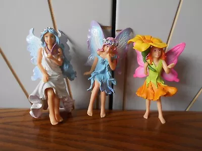 FAIRIES Character Toy Figures ELC Early Learning Centre White Blue Orange • £9.99