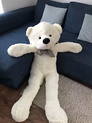 Joblot Teddy Bears White Large Giant 5 In Lot RRP £150 • £100