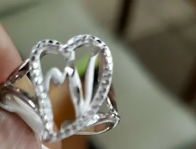 $12.50 • Buy Avon Sterling Silver Diamond Cut Initial Ring  V  New In Box - FREE SHIPPING