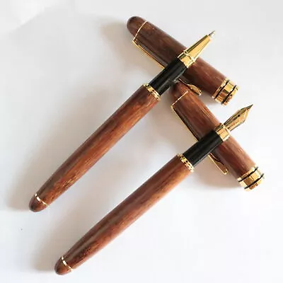 Vintage Bamboo Stub Nib Fountain Pen Calligraphy Pens Gothic Writing Pen • $5.99