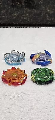 Lot Of 4 Beyblade Energy Layers Tomy Hasbro Flame Poison Victor & Evolution  • $2