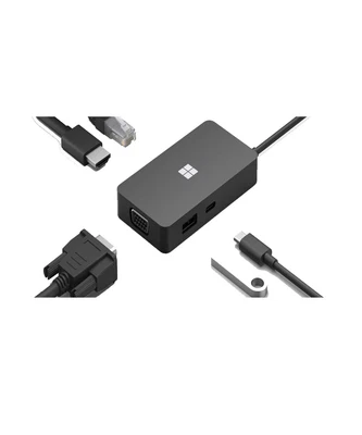 $65 • Buy NEW Microsoft USB-C Travel Hub (Black)