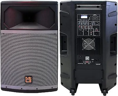 MR DJ PRO115BT PA DJ Powered Speaker PRO PA DJ 15” 2-Way Full-Range Powered/Acti • $299.99