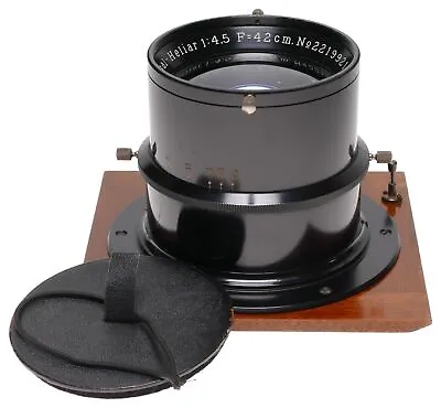 £5640.94 • Buy Voigtlander Heliar-Universal 1:4.5 F=42cm Stella Globus 8x10 Camera
