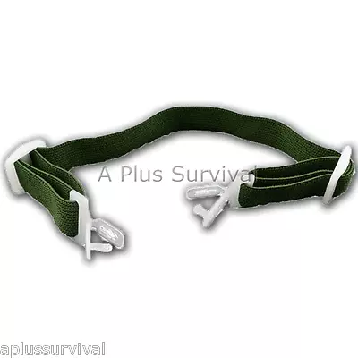 $7.99 • Buy Safety Construction CERT Black Hard Hat Chin Strap For Helmet OSHA ANSI