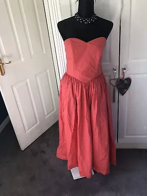 LAURA ASHLEY Vintage Prom Dress UK16 Vintage • $68.45
