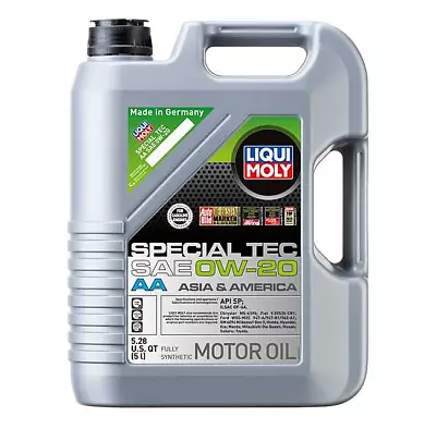 LIQUI MOLY Special Tec AA 0w-20 5L 2208 - Engine Oil • $49.50