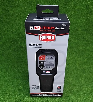 $49.99 • Buy Rapala R12 Lithium 12V Portable Fishing Bait Aerator & Flexible Air Hose - R12LA