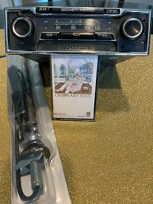 Vintage Am Fm Cassette Car Radio Stereo • $500