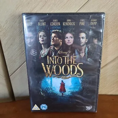 £2.99 • Buy Into The Woods (DVD, 2015) Disney, Meryl Streep, NEW AND SEALED 