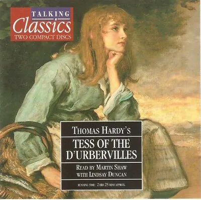 Thomas Hardy - Tess Of The D'Urbervilles (2xCD Audio 1994) Talking Classics #1 • £1.99