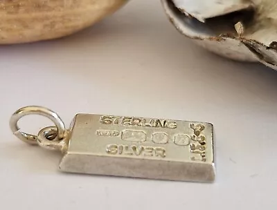 Vintage Chim Charm Sterling Silver Hallmarked IngotLondon 1976  4.4g!! • $29.04