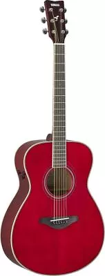 YAMAHA FS-TA RR Trans Acoustic Guitar Ruby Red • $1095.76