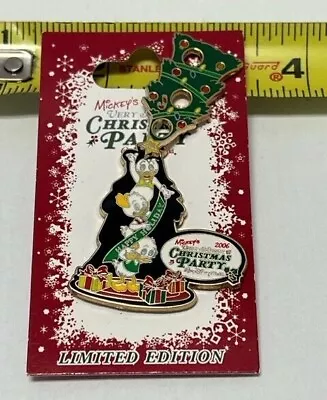 Disney 2006 Mickey's Very Merry Christmas Party Huey Dewey Louie LE 2000 Pin  • $17.99