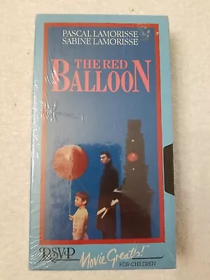 The Red Balloon (1956) VHS New & Sealed Video Cassette • $12.25