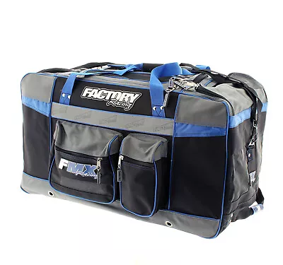 Factory FMX Motocross Gear Bag XLarge Blue • $89.99