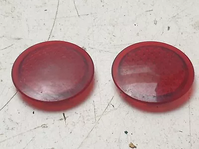 FORD CAPRI MK2 MK3 PAIR DOOR REFLECTORS 2.0s 3.0s 2.8i 280 LASER GHIA BROOKLANDS • £19.99