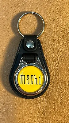 Yellow Mach 1 Keychain For Mustang • $16.54