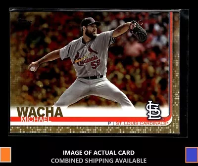 2019 Topps #541 Michael Wacha Gold /2019 St. Louis Cardinals • $0.99