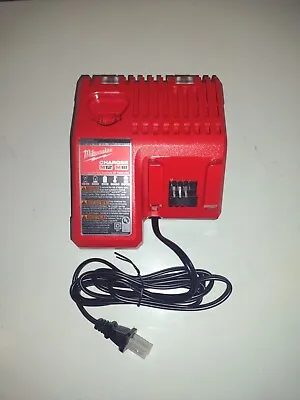 NEW Milwaukee M12/M18 Battery Charger GENUINE OEM 48-59-1812 Lithium 18V 18 Volt • $24.97