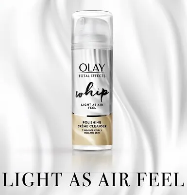 $11.35 • Buy Olay Total Effects 5 Fl. Oz. Cleansing Whip Facial Cleanser Light As Air Feel
