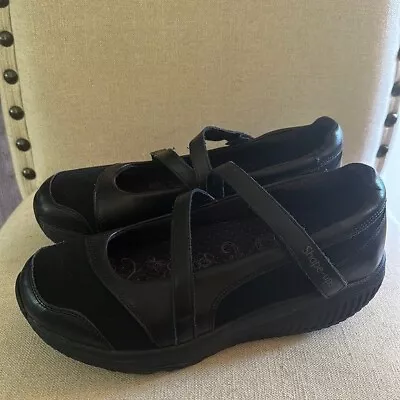 Skechers Women’s Shape Ups Rocker Toning Walking Mary Jane Shoes Black Size 8.5 • $41