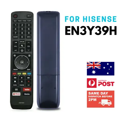 For HISENSE TV Replacement Infrared Remote Control 40K20P • $34.99